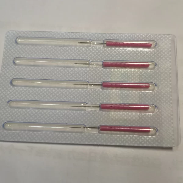 Acu needles plastic handle 0.22*13mm
