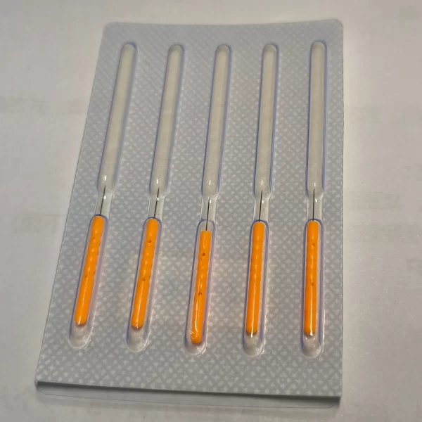 Acupuncture needles plastic handle 0.2*07mm
