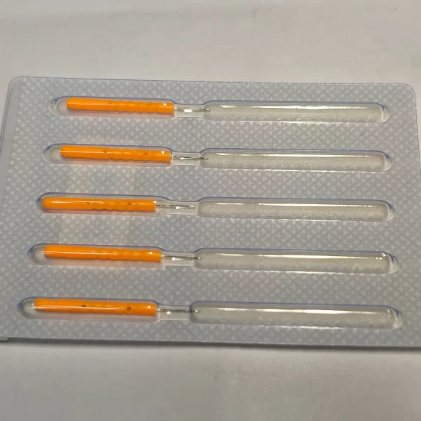 Acupuncture needles plastic handle 0.2*07mm