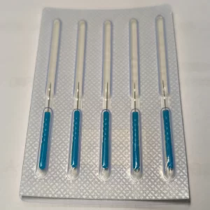 Chinese needles plastic handle 0.2*13mm