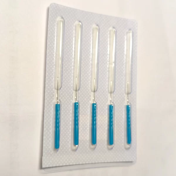 Chinese needles plastic handle 0.2*13mm