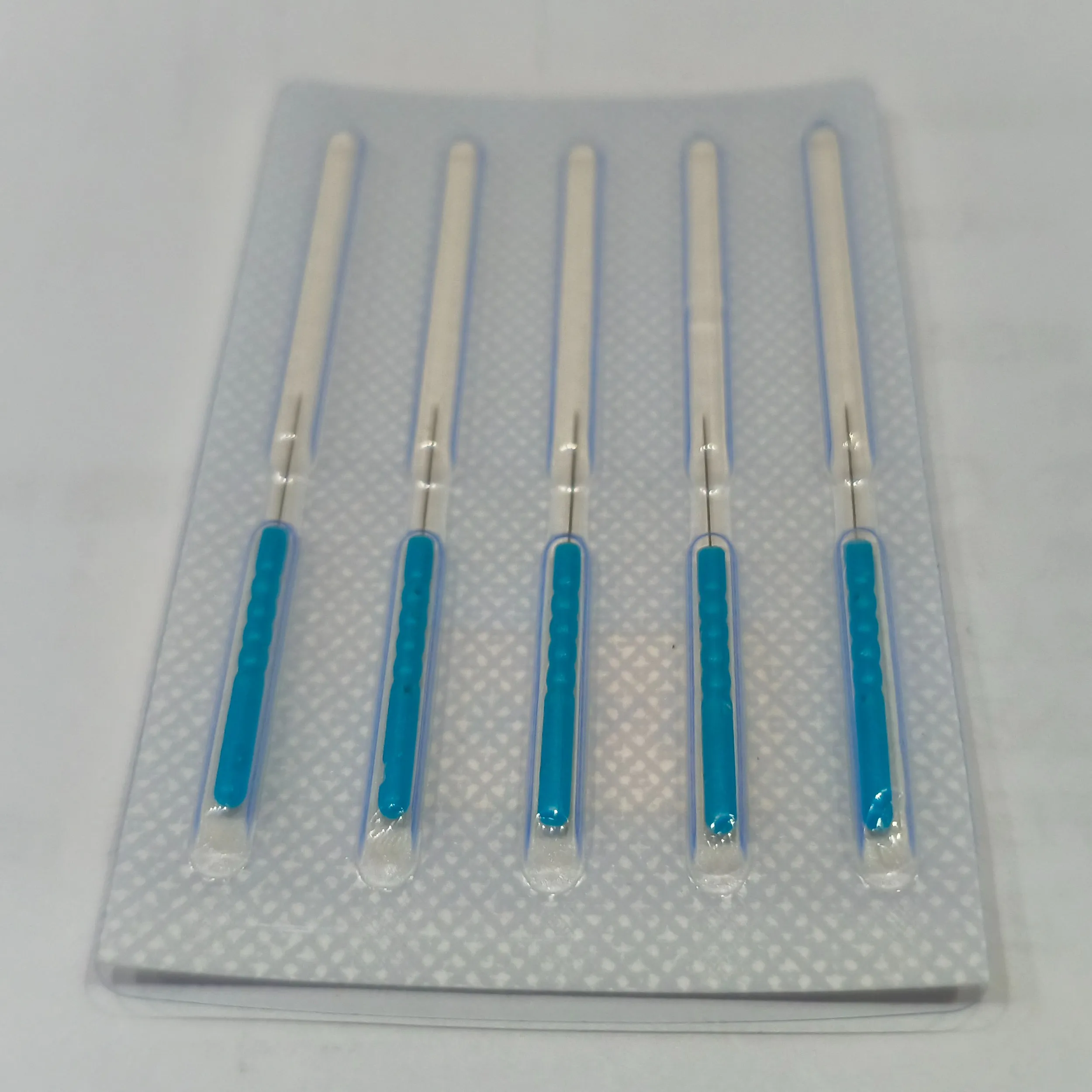 Chinese needles plastic handle 0.2*13mm