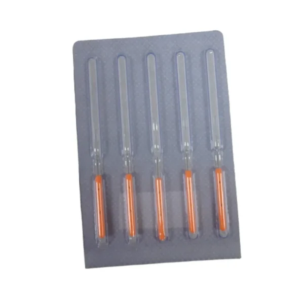 Acupuncture needles plastic handle