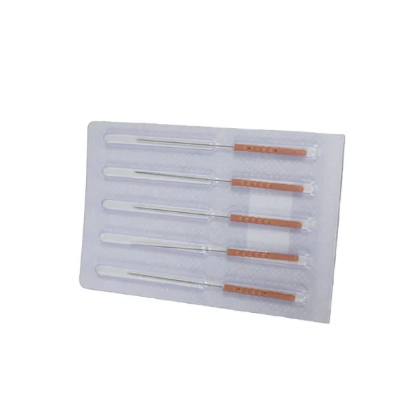 Disposable acupuncture needles