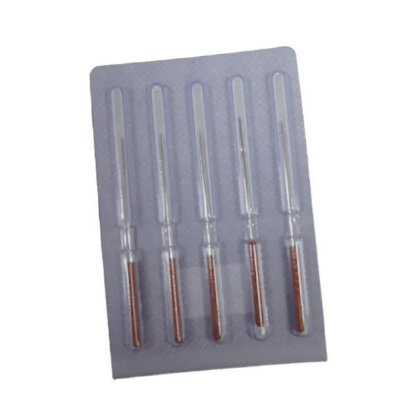 Disposable acupuncture needles