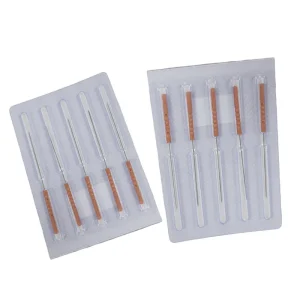 Disposable acupuncture needles