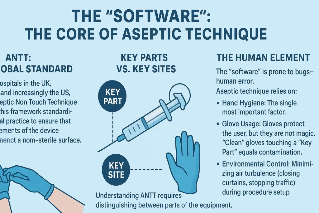 Aseptic Technique vs Sterile Disposable Needles
