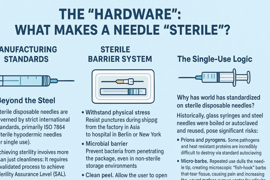 Aseptic Technique vs Sterile Disposable Needles