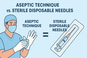 Aseptic Technique vs Sterile Disposable Needles