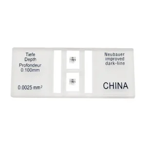 Cell Counting Chamber Slides, Blood cell counting chamber