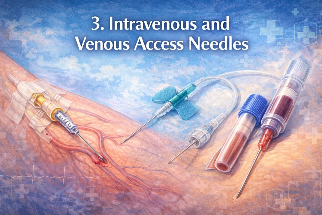 Intravenous and Venous Access Needles