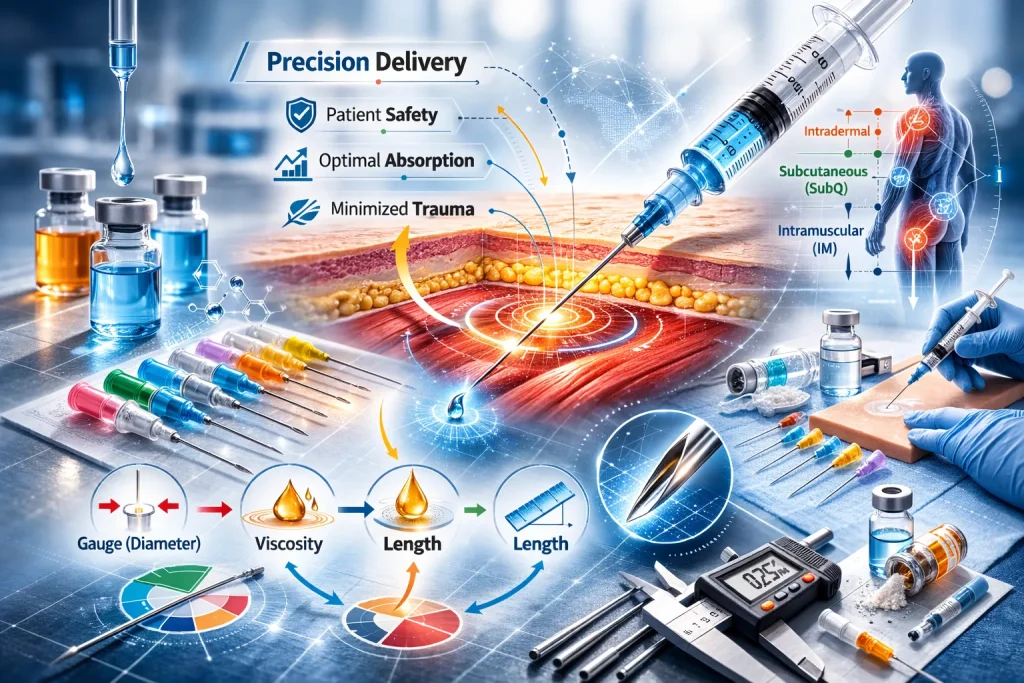 Needles Sizes for Injections