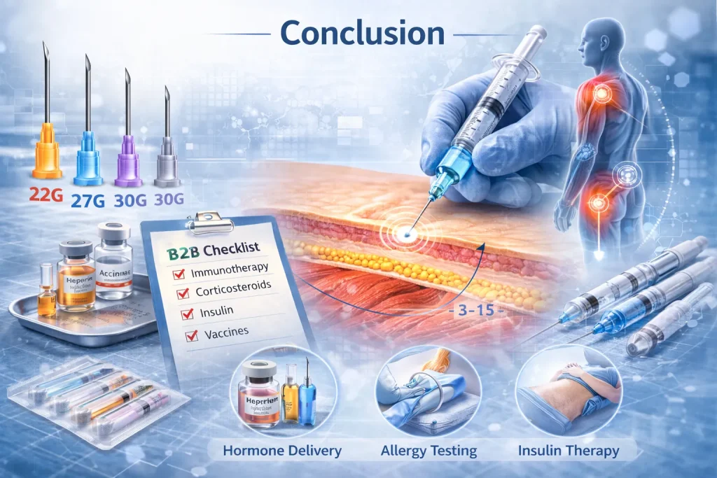 Needles Sizes for Injections