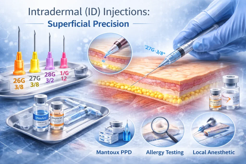 Needles Sizes for Injections