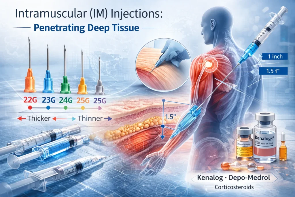 Needles Sizes for Injections