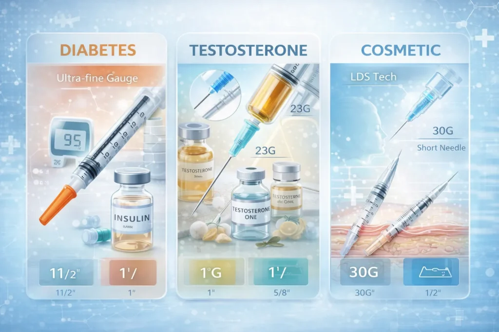 Different Types of Needles and Syringes for Clinical Applications