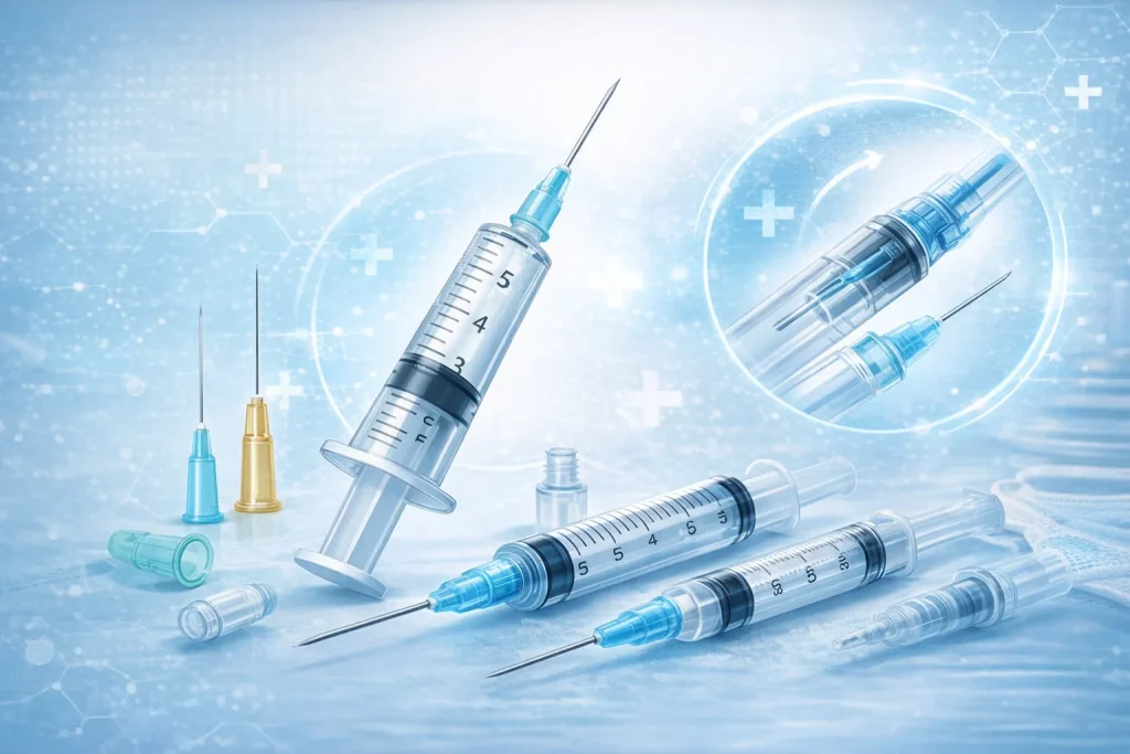 Different Types of Needles and Syringes for Clinical Applications