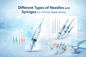 Different Types of Needles and Syringes for Clinical Applications