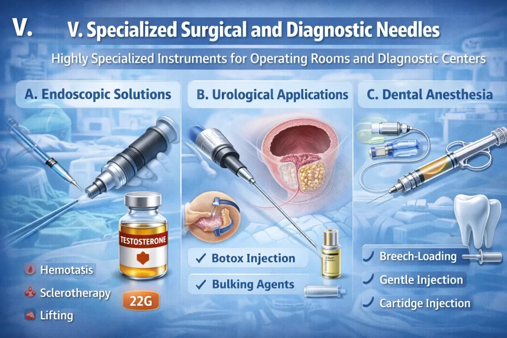 Types of Injection Needles