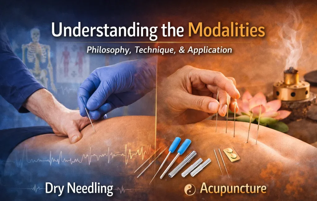 The Dry Needling vs Acupuncture Difference & Needle Selection