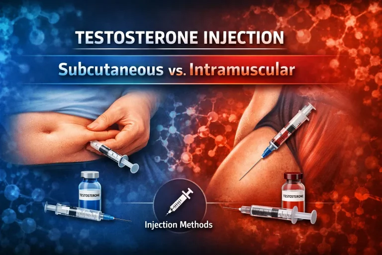 Testosterone Injection Subcutaneous vs. Intramuscular