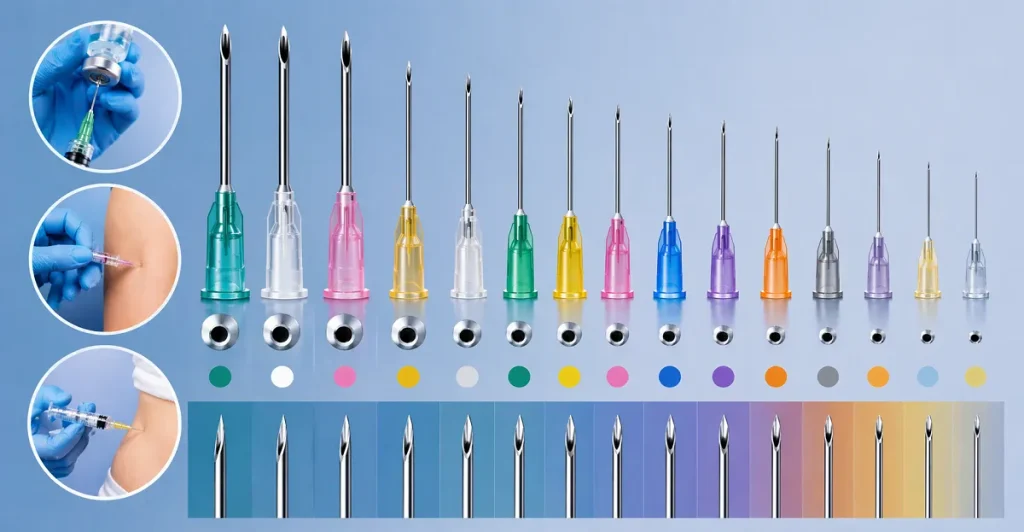 hypodermic needle vs regular needle