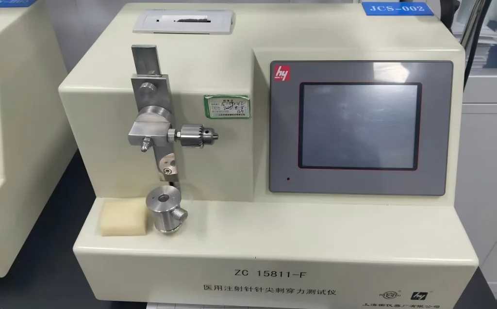 Needle Tip Penetration Force Tester