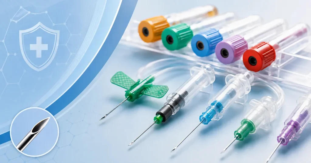 Guide to Blood Collection Needles: Types, Gauges, Safety Features