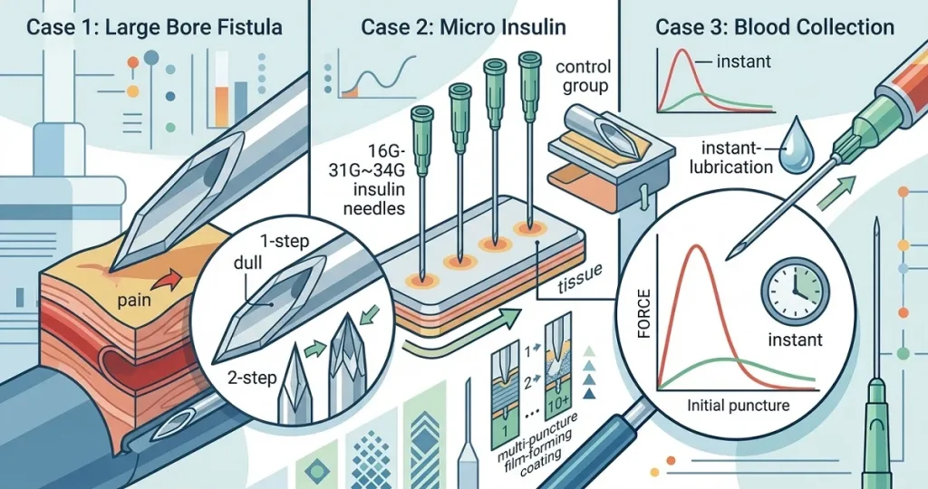 How Silicone Coating Affects Medical Needle Insertion Force